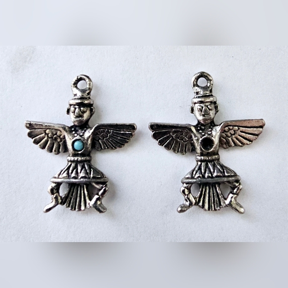vintage Native American Knifewing charms - Picture 2 of 5
